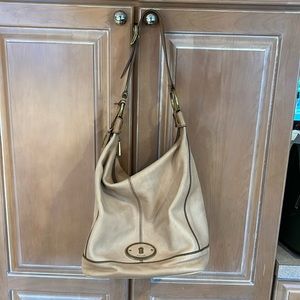 Fossil handbag tan used